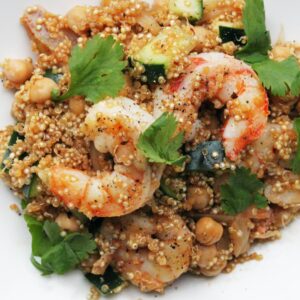 Harissa Shrimp & Quinoa Bowl