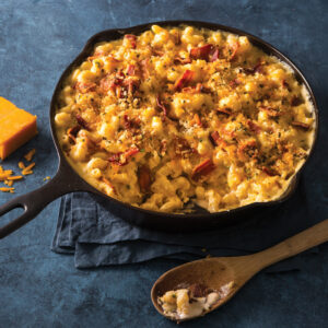 Loaded Mac N Cheese w/ Chopped Salad - Serves 2