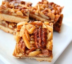 Caramel Nut Bars - 6 bars