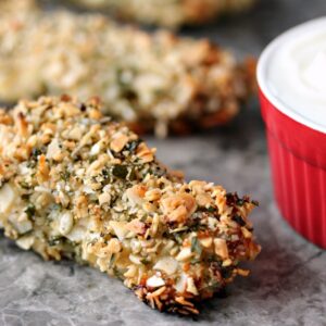 Almond Crusted Chicken Breast W/ Rice Pilaf & Seasonal Vegetables
