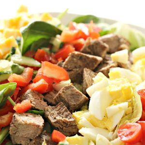 Grilled Steak Salad w/ Balsamic Viniagrette