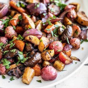 Balsamic Glazed Roast Vegetables